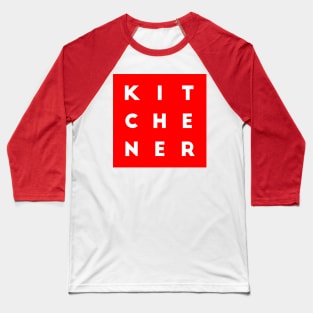 Kitchener | Red square, white letters | Canada Baseball T-Shirt